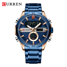 Cargar imagen en el visor de la galería, RELOJ CURREN ROYAL TIME AZUL