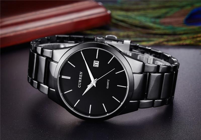 Precio clearance reloj curren negro