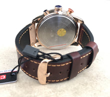 Cargar imagen en el visor de la galería, RELOJ CURREN CENTURY CAFE OSCURO