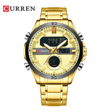 Cargar imagen en el visor de la galería, RELOJ CURREN ROYAL TIME DORADO