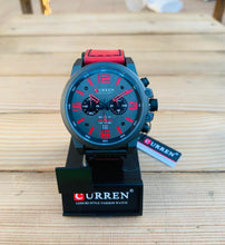 Cargar imagen en el visor de la galería, Reloj Curren Viking Rojo