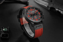 Cargar imagen en el visor de la galería, Reloj Curren Viking Rojo