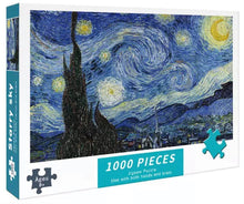 Cargar imagen en el visor de la galería, ROMPECABEZAS NOCHE ESTRELLADA