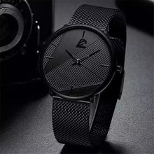 Cargar imagen en el visor de la galería, RELOJ STRIPED NEGRO
