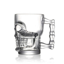 Cargar imagen en el visor de la galería, TARRO SKULL VIDRIO
