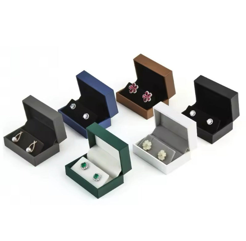 Caja Estuche Para Aretes Colores Variados
