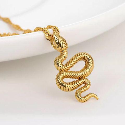 Collar Serpiente Dorada