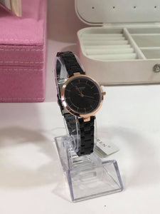 RELOJ CURREN MOONSTONE NEGRO MUJER