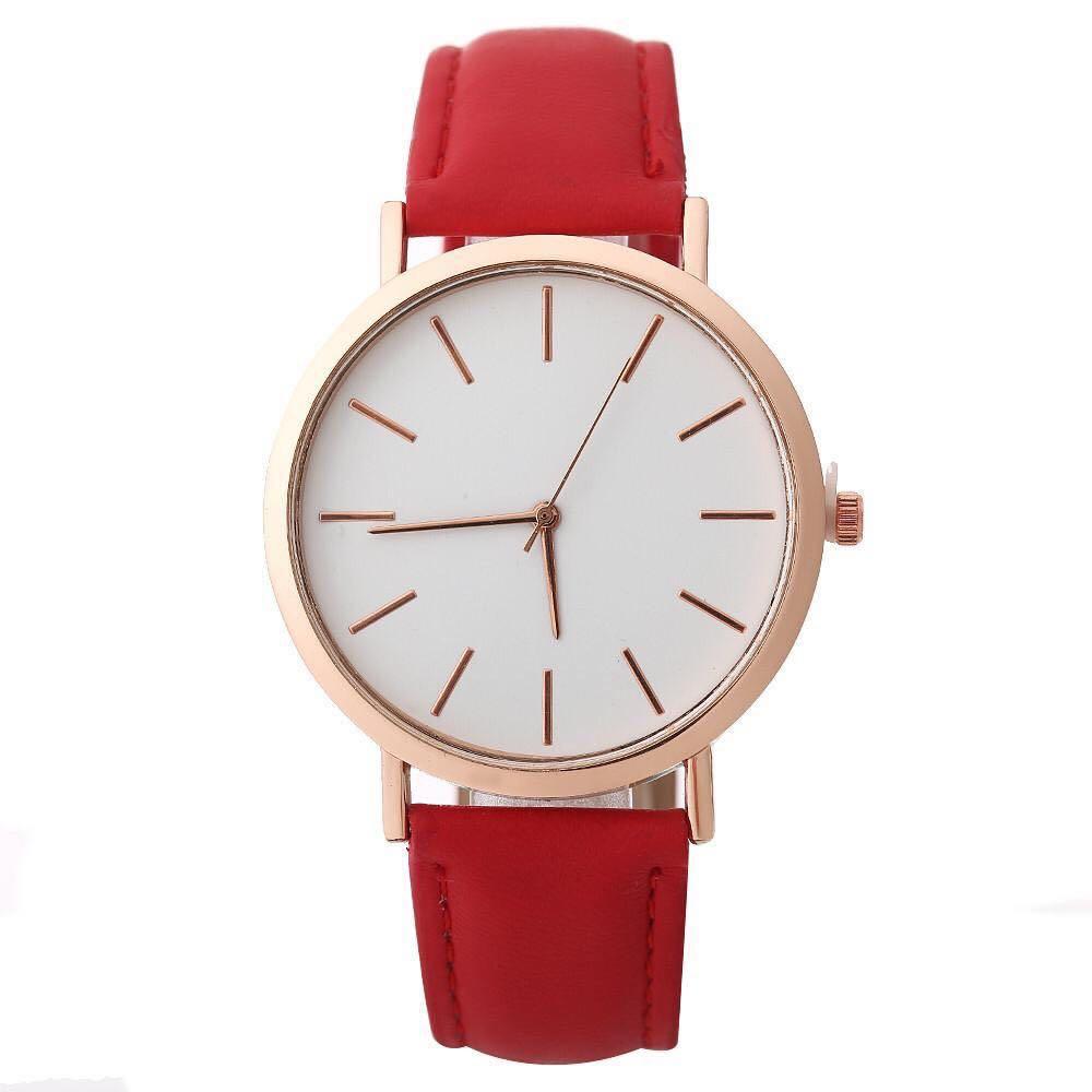 Reloj blanc rojo