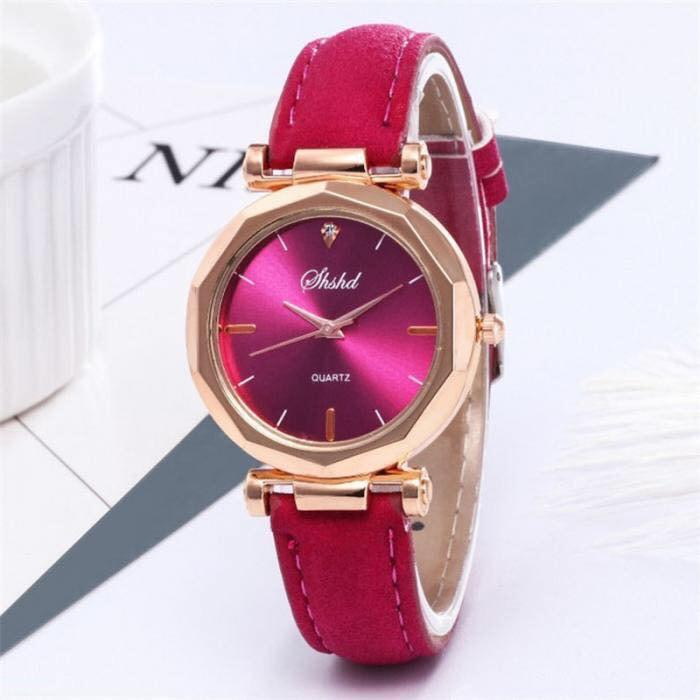 Reloj diamond rosa fucsia