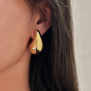 Aretes Drop Abiertos Grandes