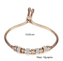 Cargar imagen en el visor de la galería, Pulsera Panda Brillos Rose
