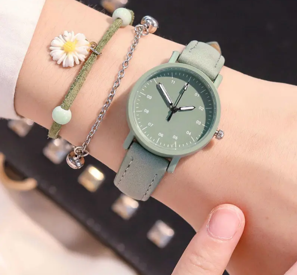 Reloj Cake Verde