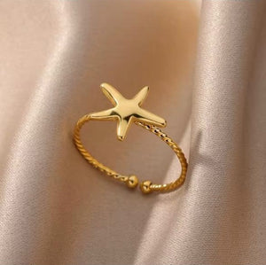 Anillo Estrella De Mar