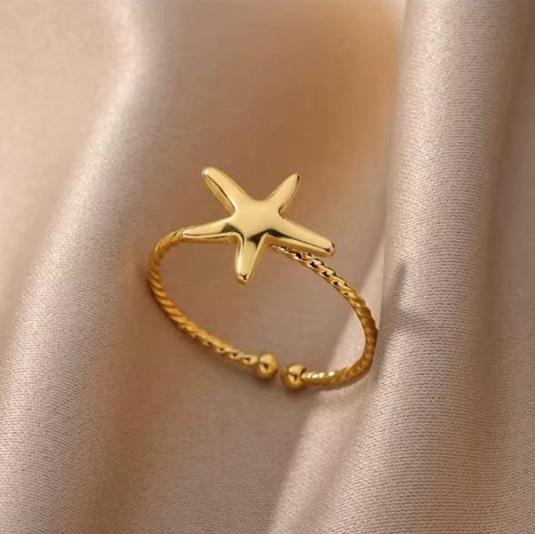 Anillo Estrella De Mar