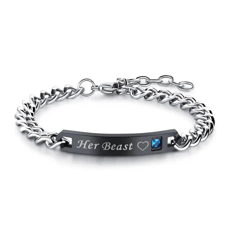 PULSERA ESCLAVA HER BEAST NEGRO