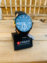 Cargar imagen en el visor de la galería, RELOJ CURREN ROYAL TIME NEGRO
