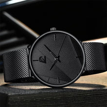 Cargar imagen en el visor de la galería, RELOJ STRIPED NEGRO
