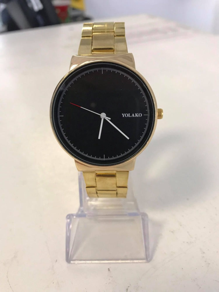 RELOJ YOLAKO DORADO