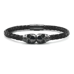 PULSERA TWIN SKULL