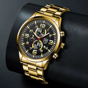 RELOJ DEYROS OXFORD DORADO