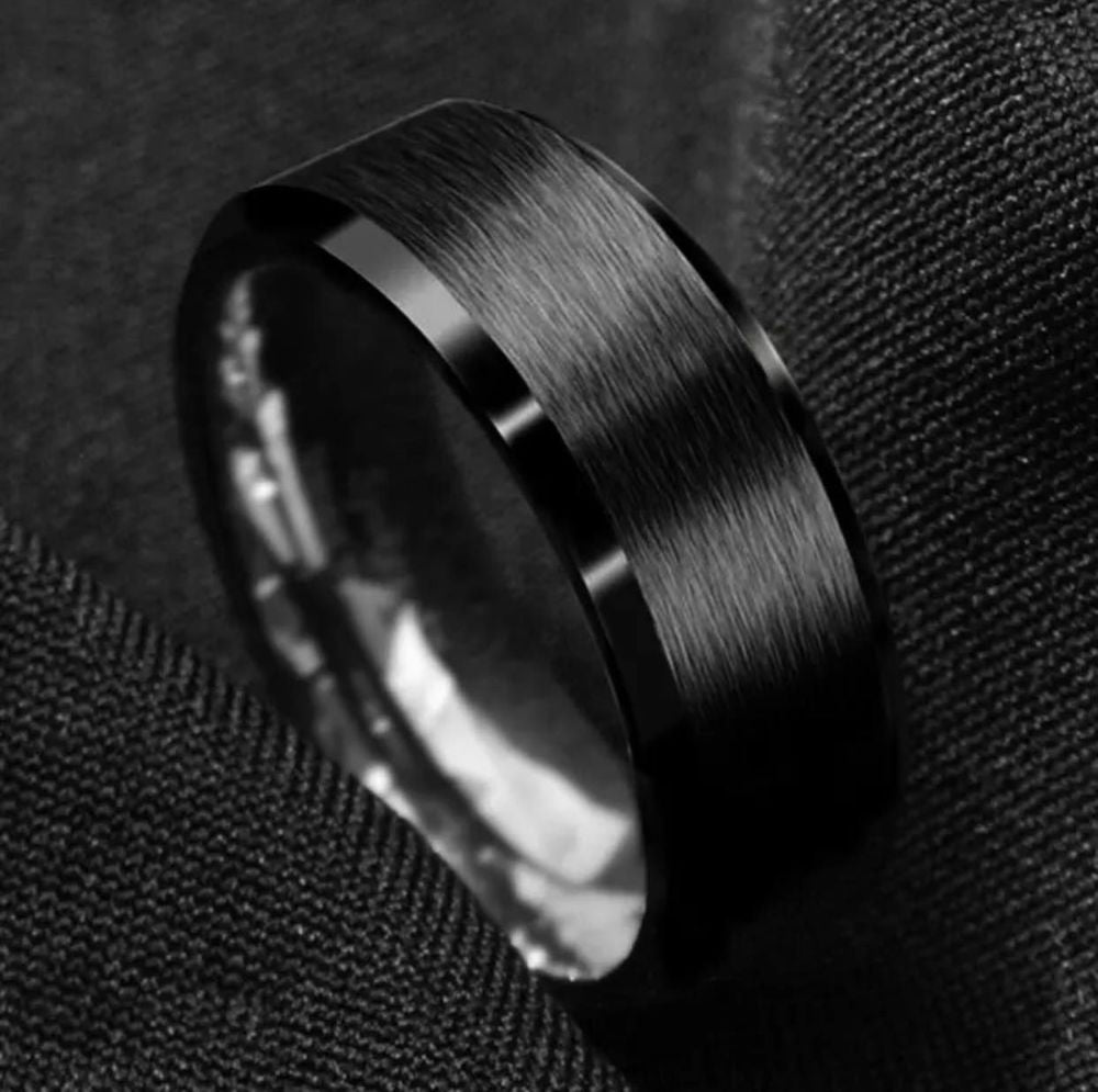 ANILLO CLASICO NEGRO