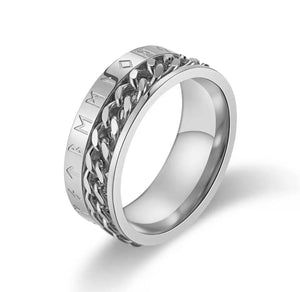 ANILLO NORDIC CHAIN SILVER